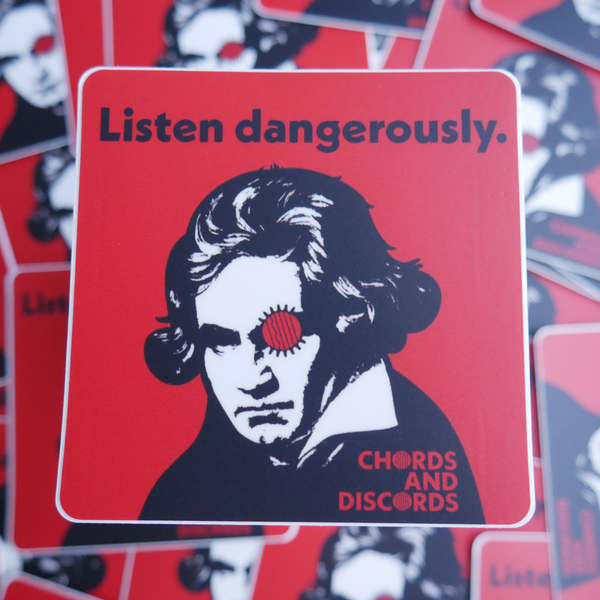 Lovely Ludwig Sticker